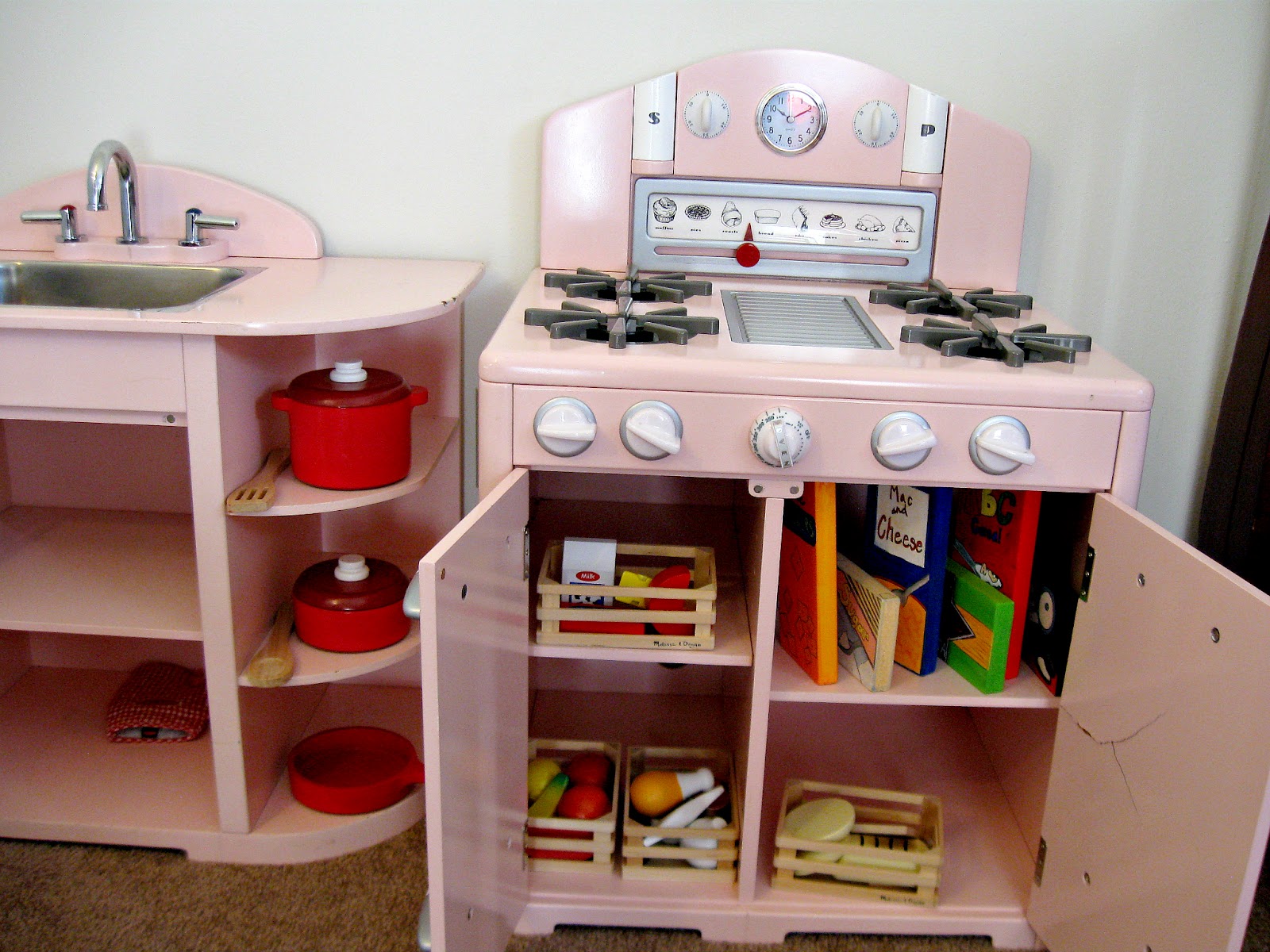 Freshly Completed How to make your own Pantry Play Food