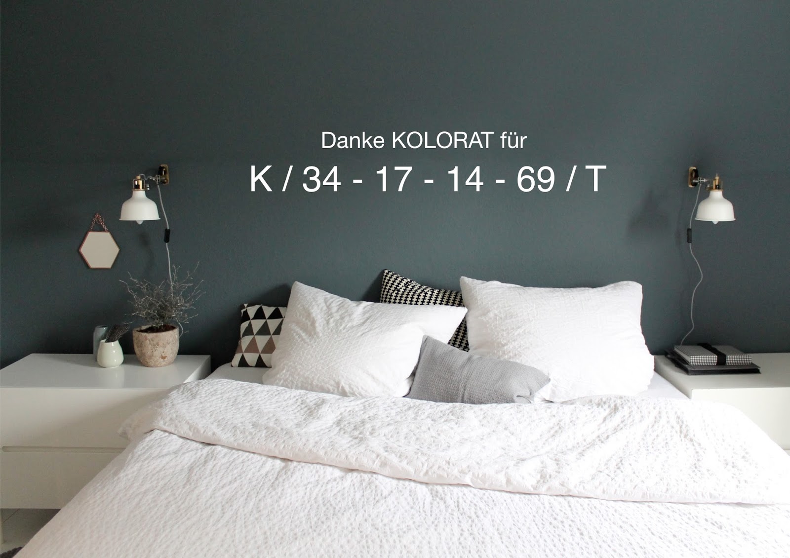 Britta bloggt: ....es wird herbstlich...im schlafzimmer. schon ... Lampe schlafzimmer
