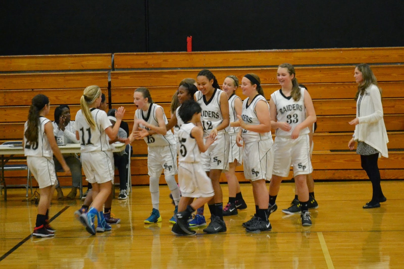 Bringing Angel Home First middle school basketball game