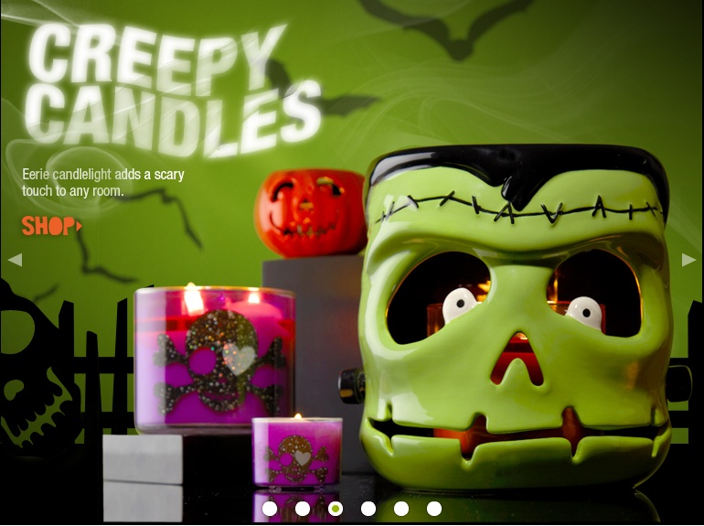 Bath and Body Works posts 2011 Halloween Merch Haunted October