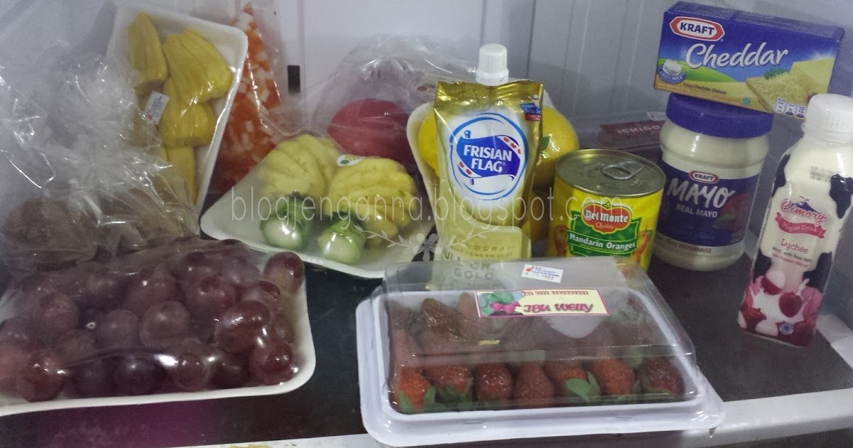 Resep salad buah | La femme écrit