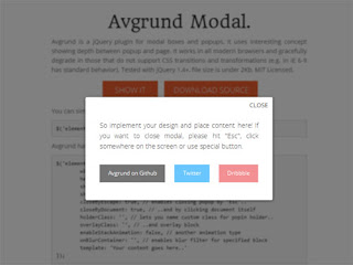 Avgrund Modal : jQuery plugin for Modal overlay Avgrund Modal : jQuery plugin for Modal overlay