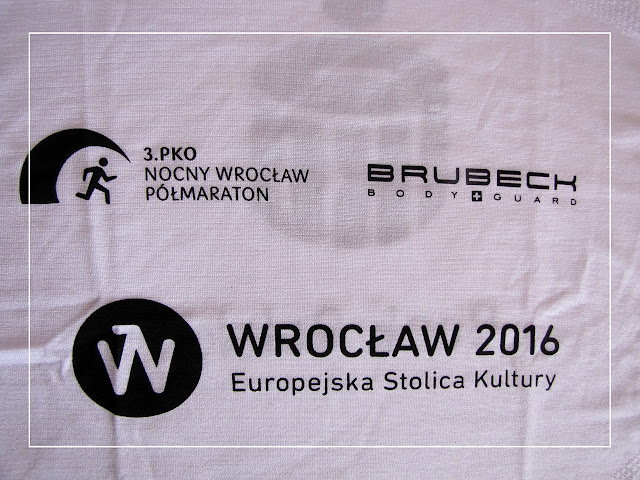 3. PKO Nocny Wrocław Półmaraton - koszulka biegu