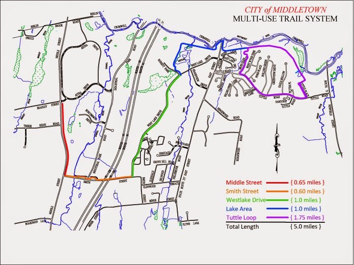 middletowneye Ribbon Cutting For Newly Completed “Tuttle Loop” of Bike