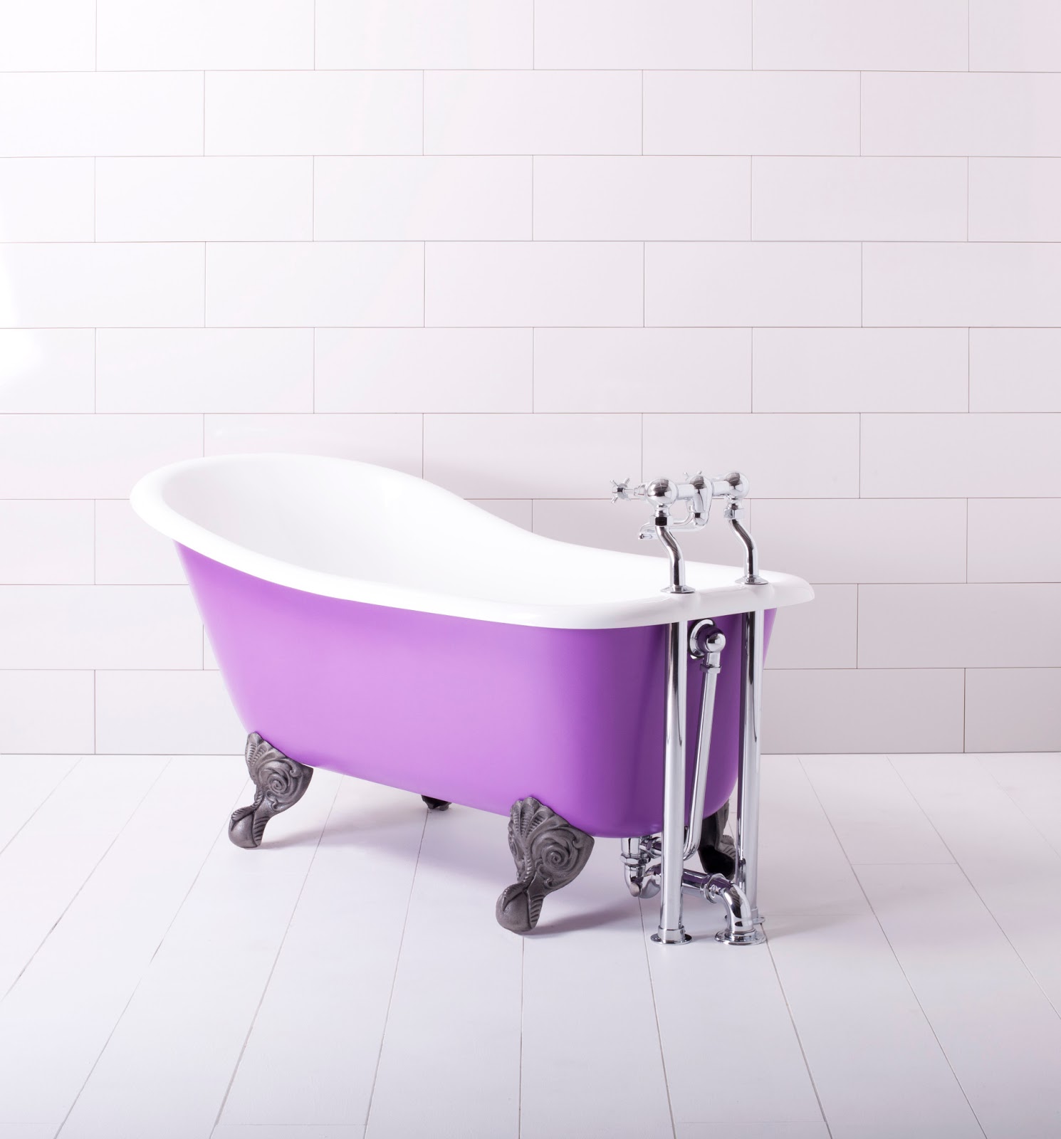 The Albion Bath Company Ltd Painted and Burnished Bath Tubs Albion Bath Company