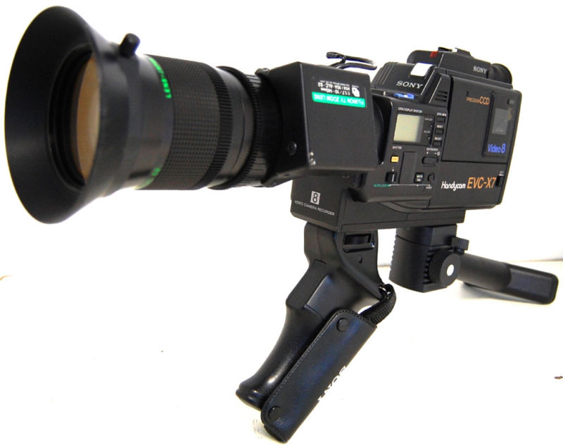 Rewind Audio For Sale Sony EVC X7 Video8 8mm Pro Camera w/ Fujinon