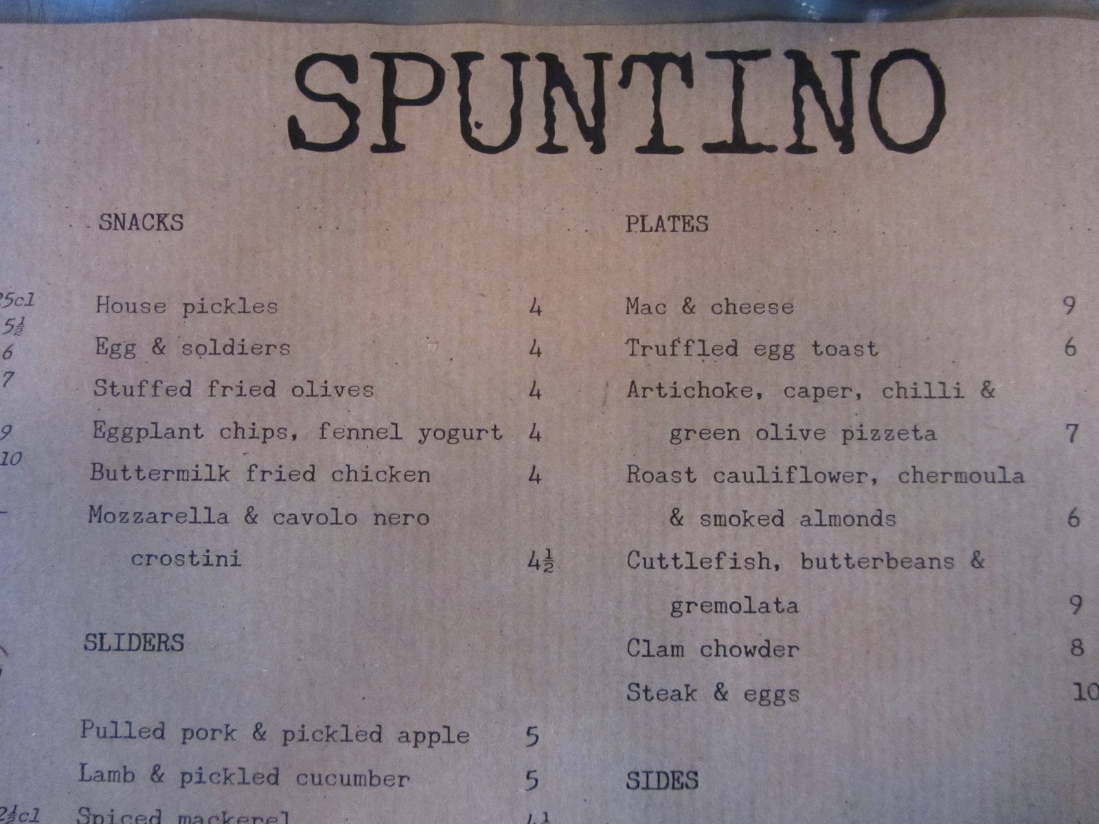 Spuntino Locations at Linda Griffith blog