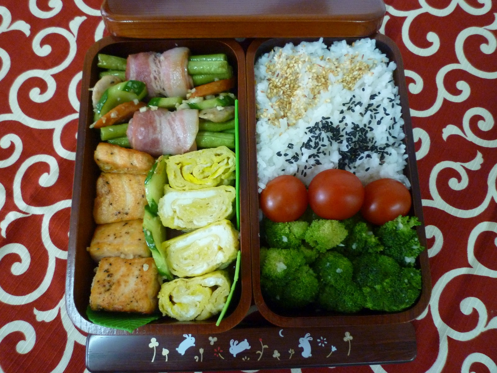 Fresh and simple cooking My bento 1 Edo Bento