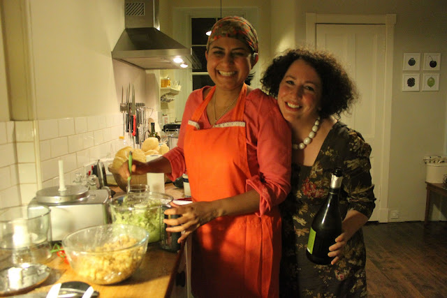 Meena and Aoife Behan, Edinburgh supper club hostesses