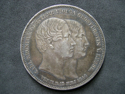 GERMANY 2 THALER SILVER COIN Münzen
