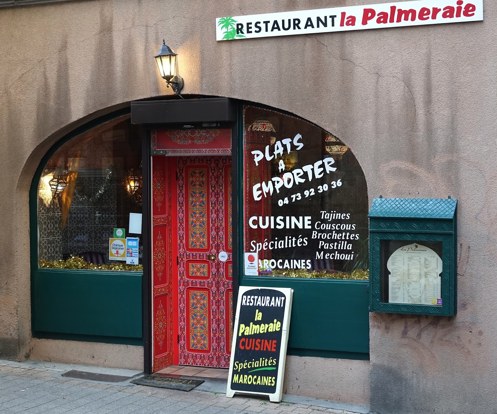 The traveler's drawer RESTAURANT LA PALMERAIE, ClermontFerrand (France)