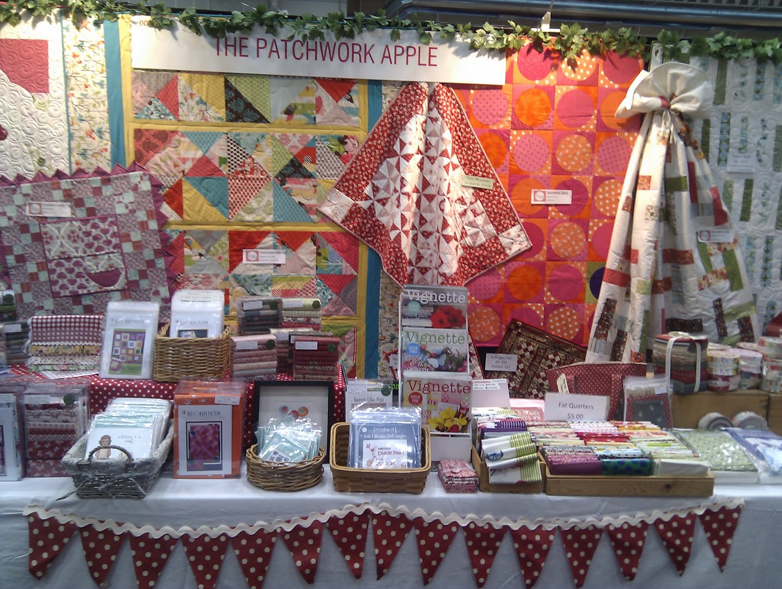the patchwork apple Sydney Craft and Quilt Fair