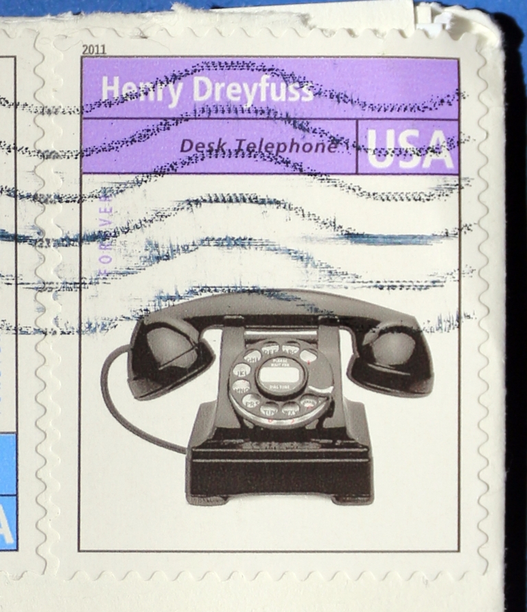 Mail Adventures Phones on Stamps