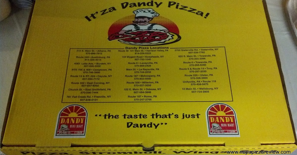 Dandy MiniMart Mehoopany, PA NEPA Pizza Review