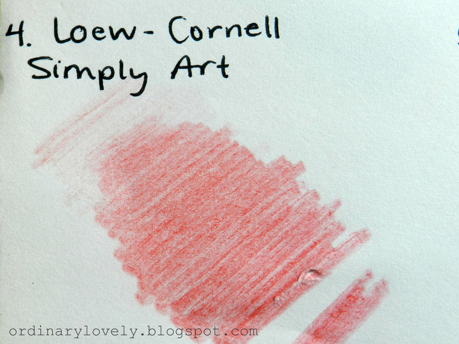 Ordinary Lovely The Great Colored Pencil Comparison (or Are All