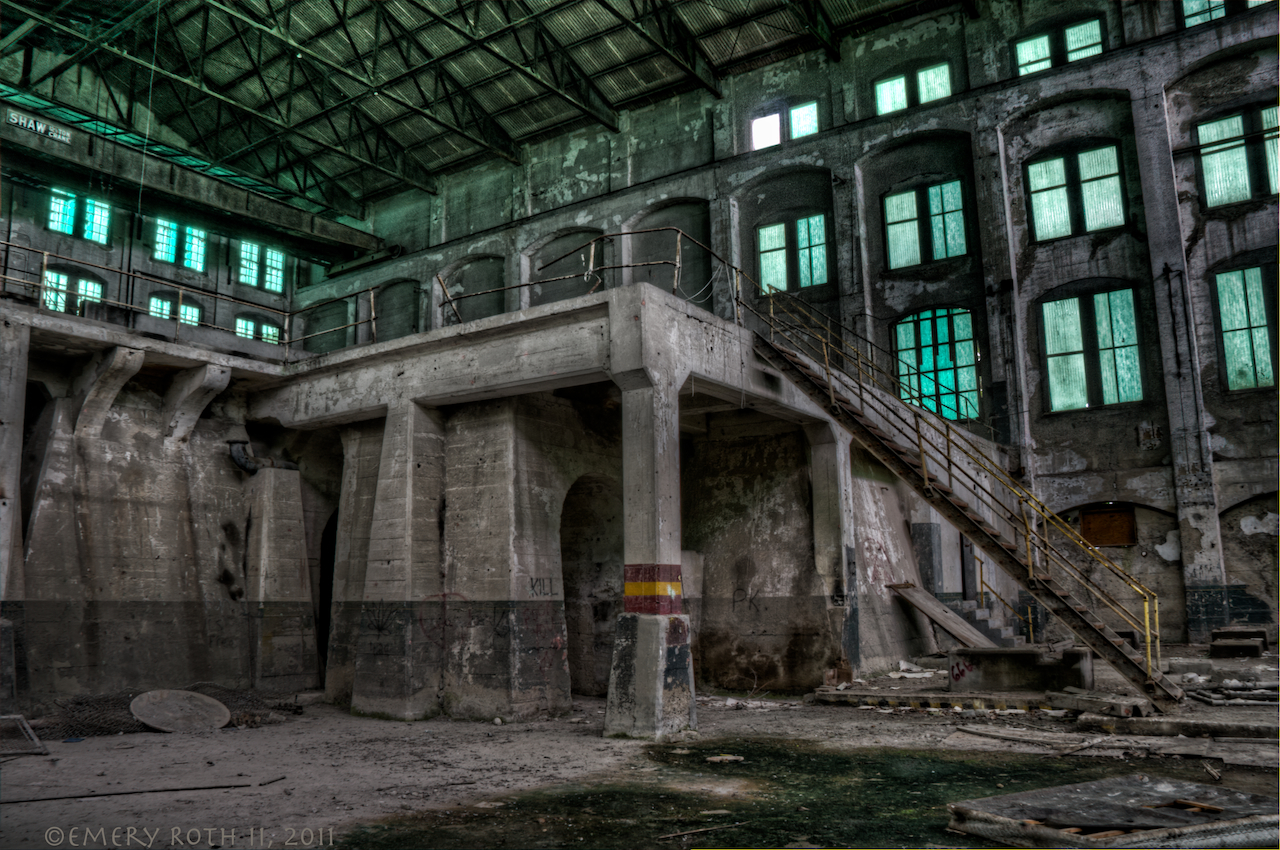 Today's Photo: Abandoned Concrete Factory, 2011