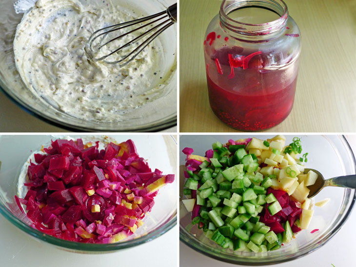 Cooking Weekends Pickled Egg & Beet Salad