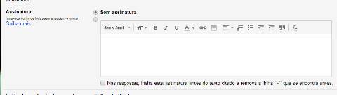 Como colocar assinatura no Gmail Como colocar assinatura no Gmail
