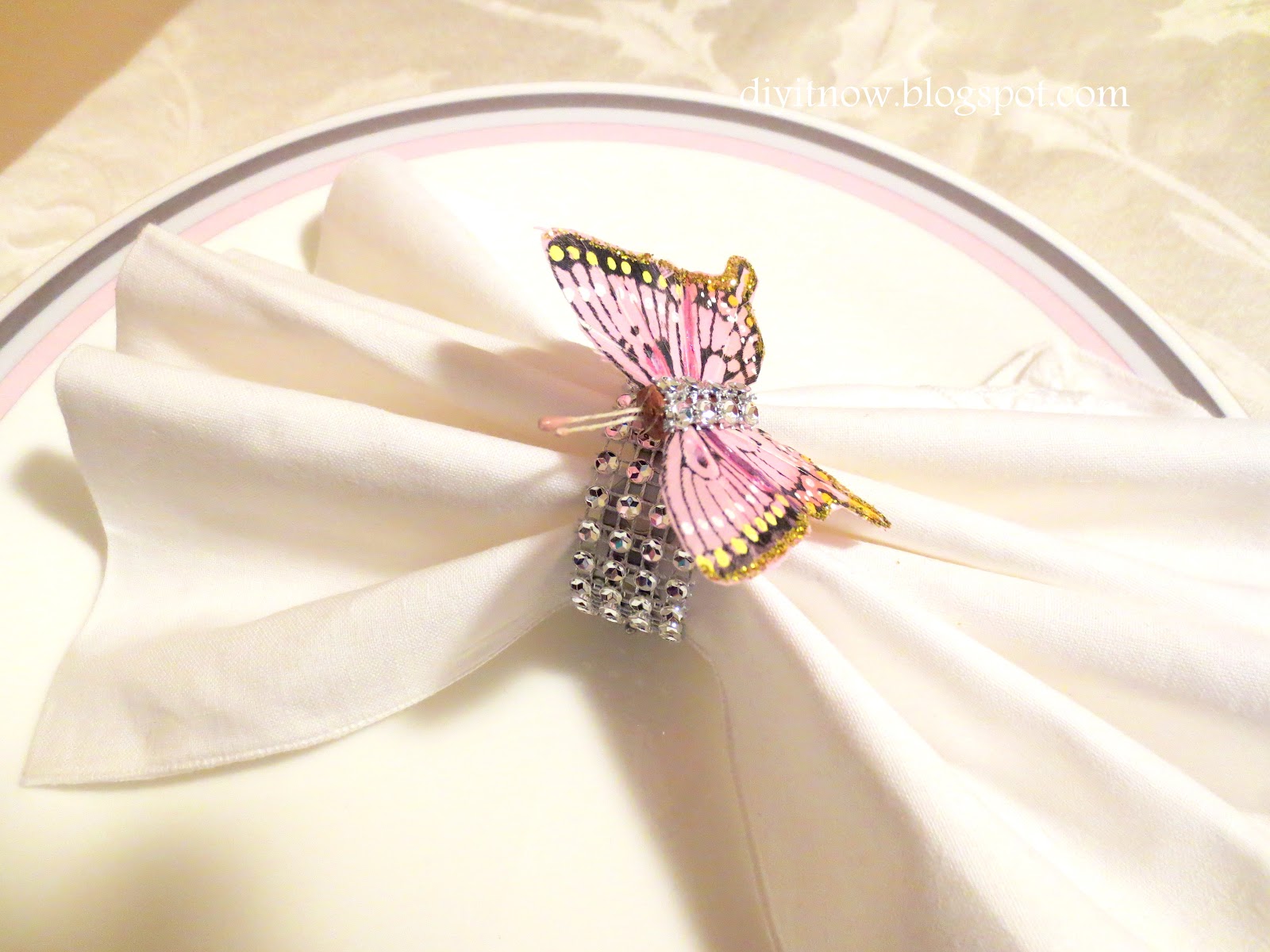 DIY it Now! DIY TUTORIAL NAPKIN RINGS