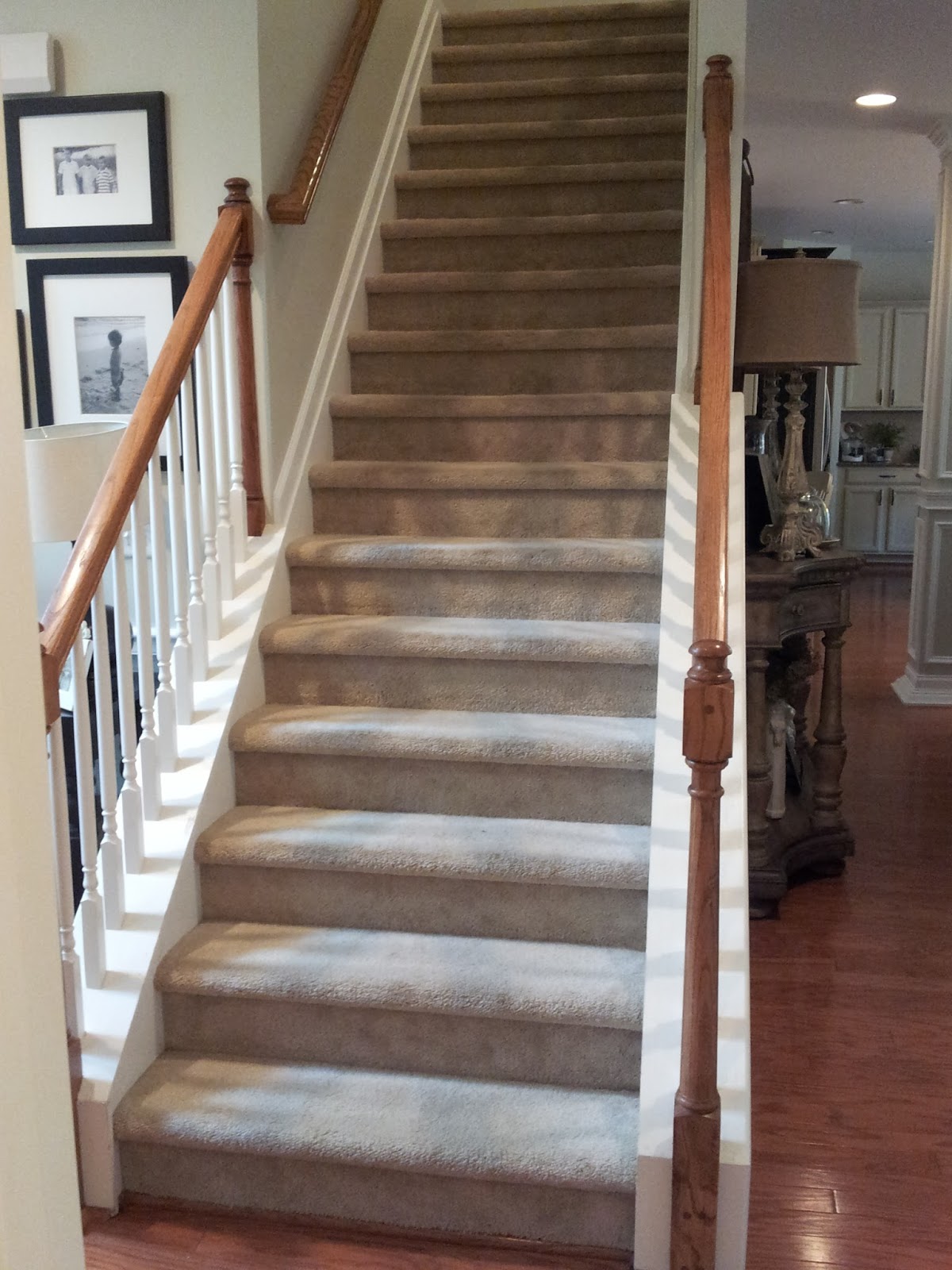 Southern Grace Staircase RemodelRipping up the carpet