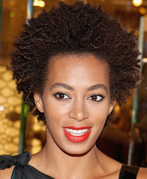 Mapz La Fashion Solange Knowles Natural Look Rocks