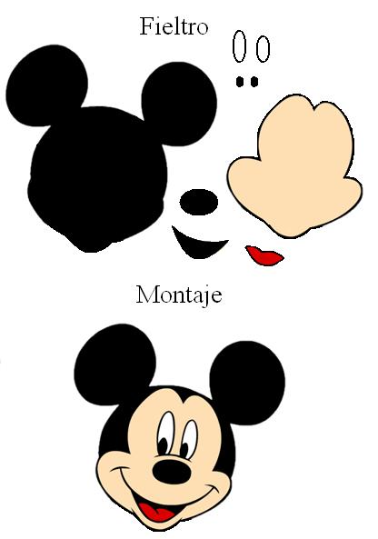 Molde cara Minnie foami - Imagui