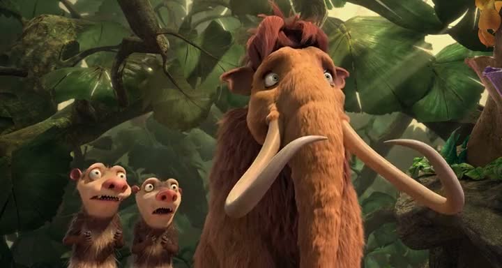 Screen Shot Of Ice Age: The Meltdown (2006) Dual Audio Movie 300MB small Size PC Movie