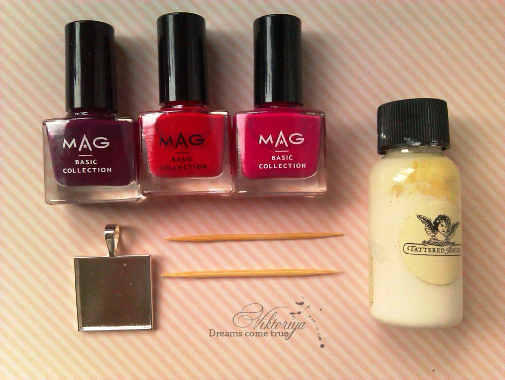 Мечты сбываются... Jewelry with nail polishes