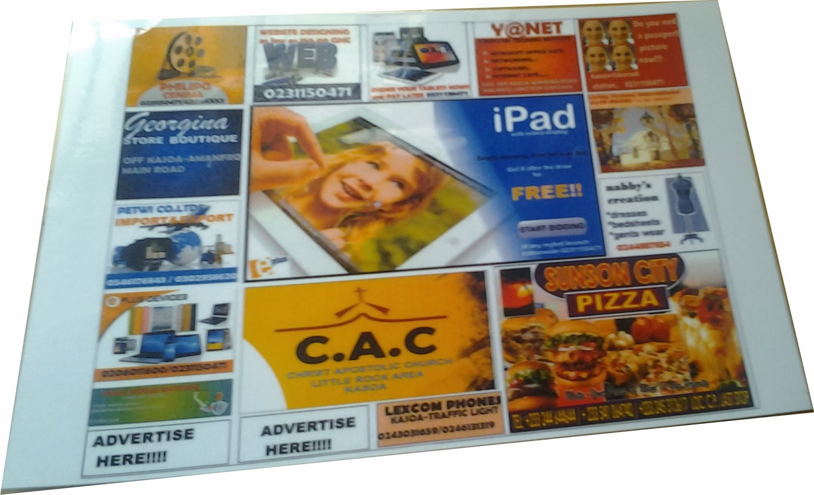 The Placemat Advertisement