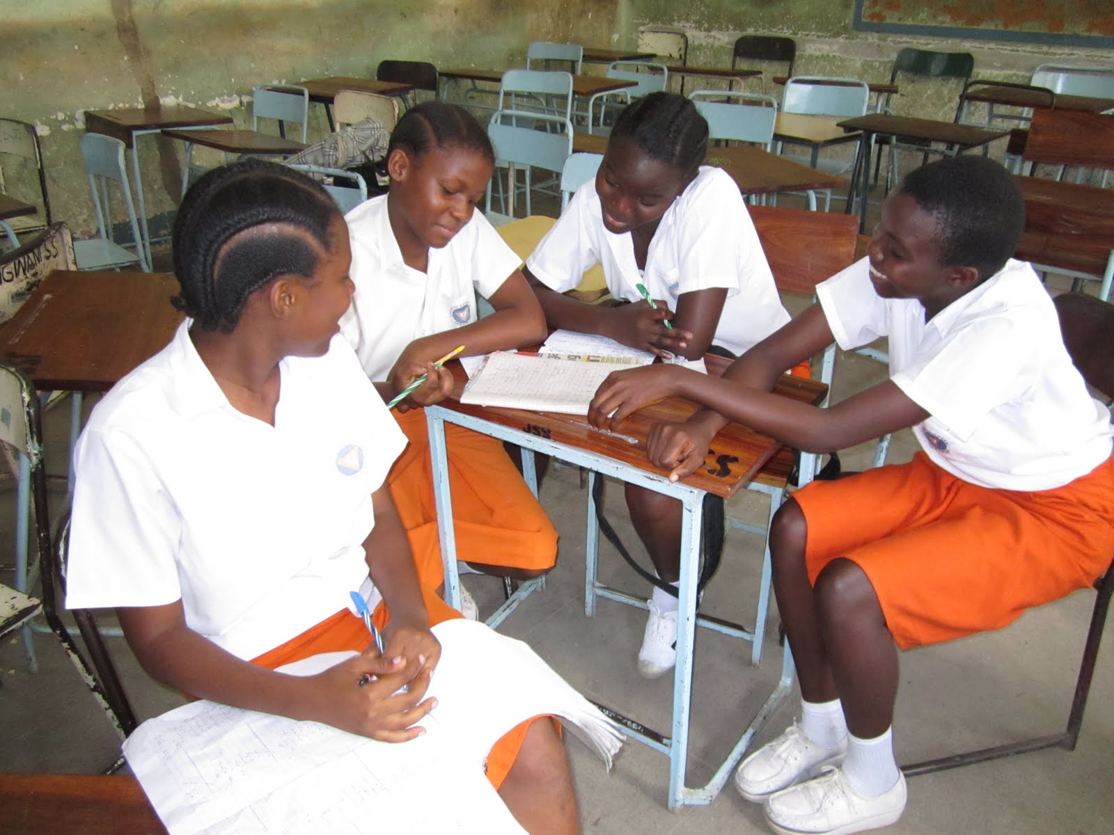 Messages Across Continents Pictures of Jangwani Secondary School in