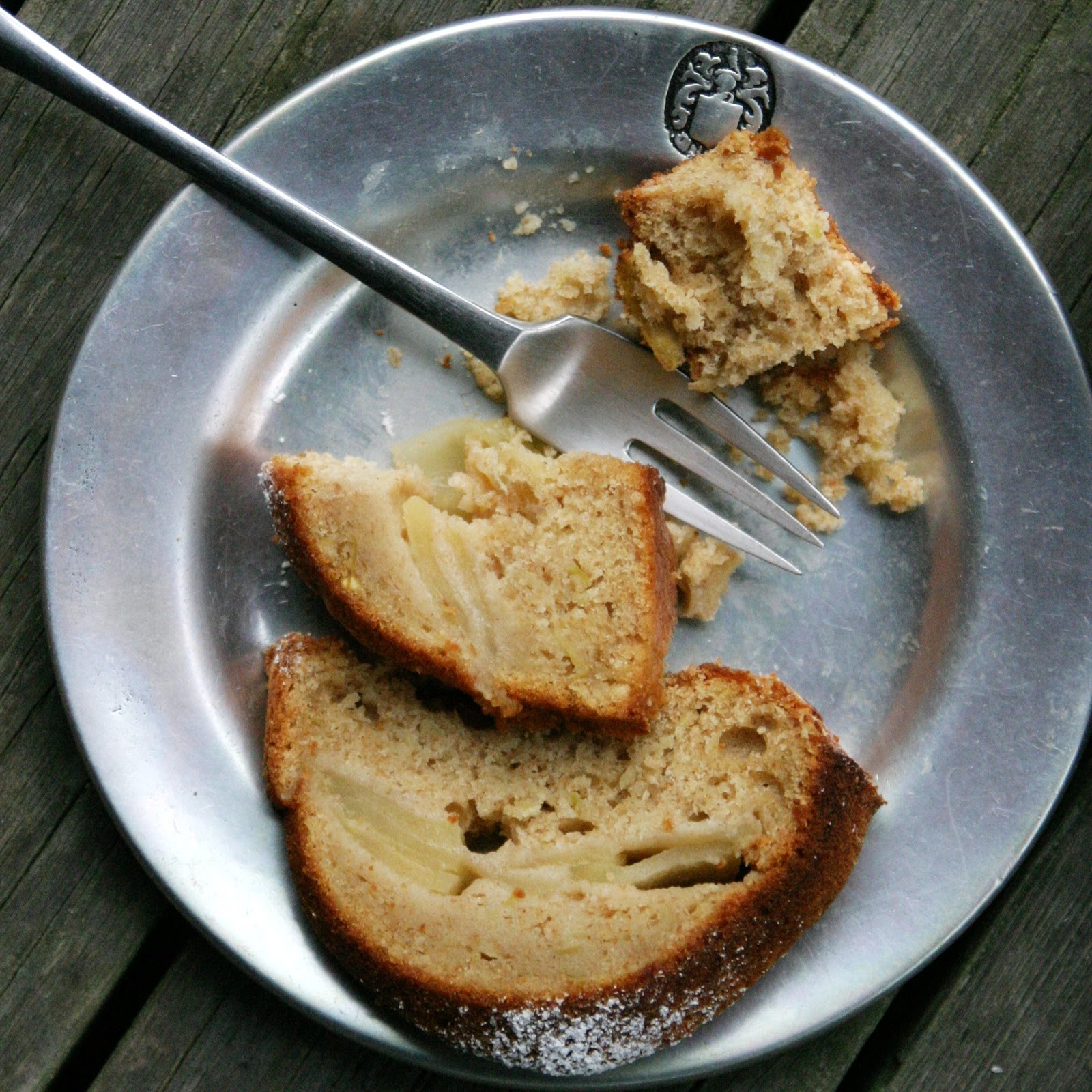 Lemon Rum Apple Bundt Cake for the Quiet Mornings