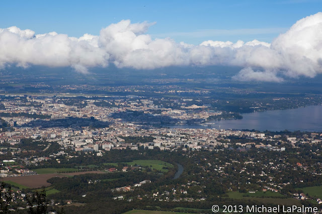 Téléphérique du Salève Viewpoint Geneva - © 2013 Michael LaPalme