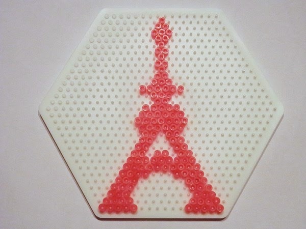 DIY Tour Eiffel en Perles Hama @Creavea