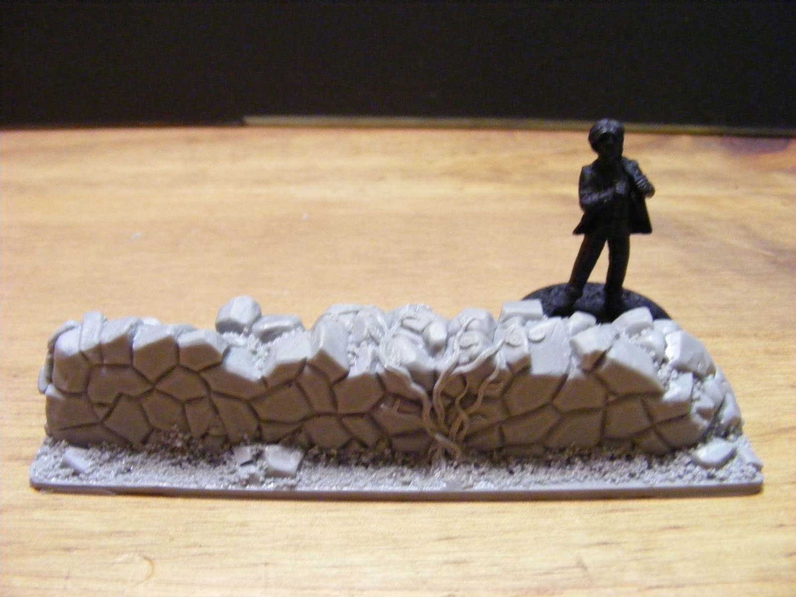 Tabletop Art Wall Template and Crystal Field Base Wargaming Hub