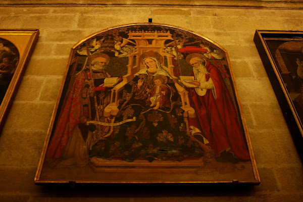 Painting in the treasury of the Cathedral, Sevilla