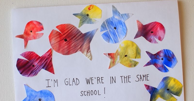 fish valentine craft