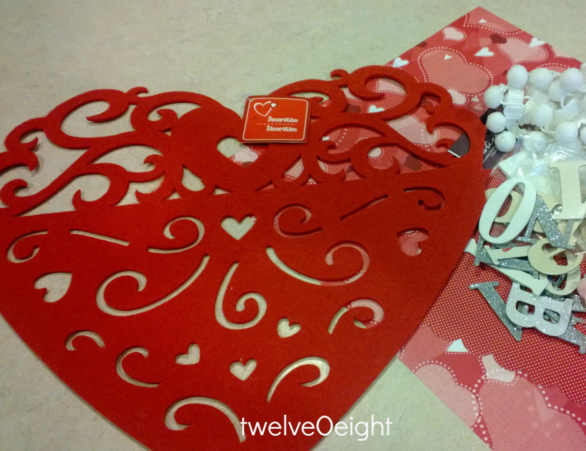 Dollar Tree Valentine Craft