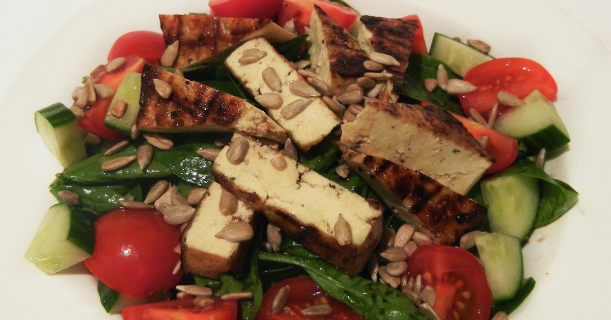 Grilled Tofu Salad