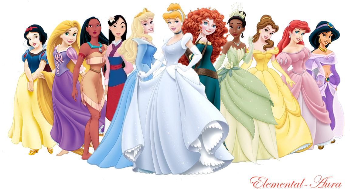 Mérida (Rebelle) relookée en « vraie » Princesse Disney