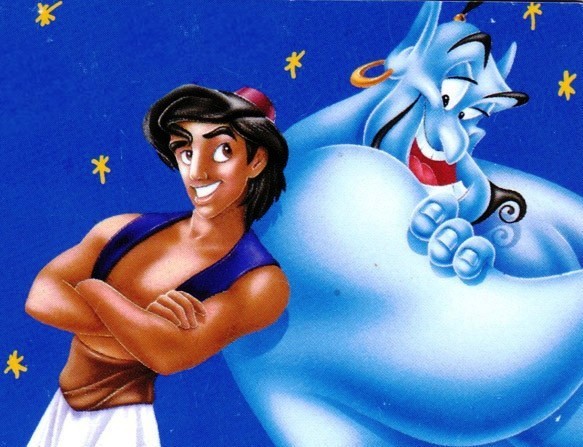 Aladdin and Genie 1