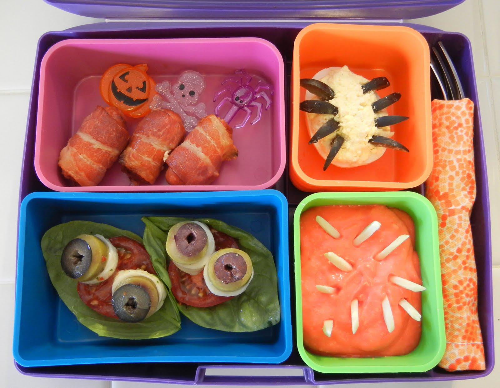 theworldaccordingtoeggface Halloween Bento
