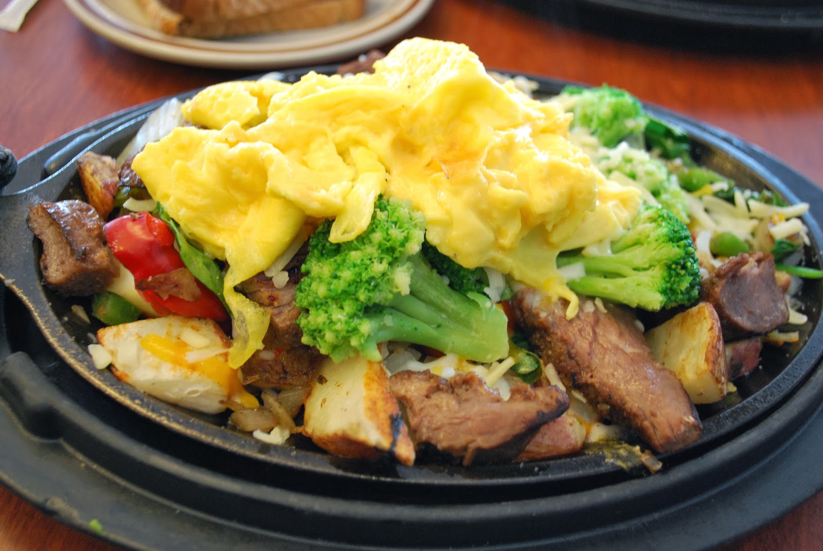 Denny's Build Your Own Skillet Menu