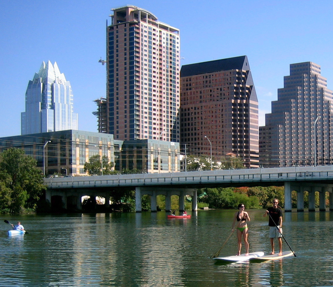 Gone Coastal....in a NonCoastal Town Paddle Boarding