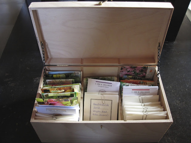 Oele Garten: Saatgut aufbewahren
