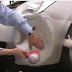 تعلم بالفيديو كيفية صلح سيارتك فقط باستخدام مجفف الشعر