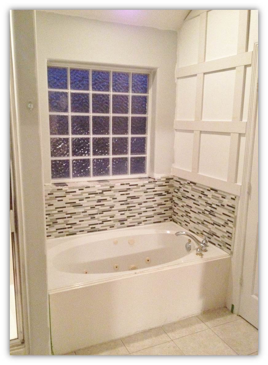 Engineering Life and Style: Master Bathroom Update & How to Tile a ...