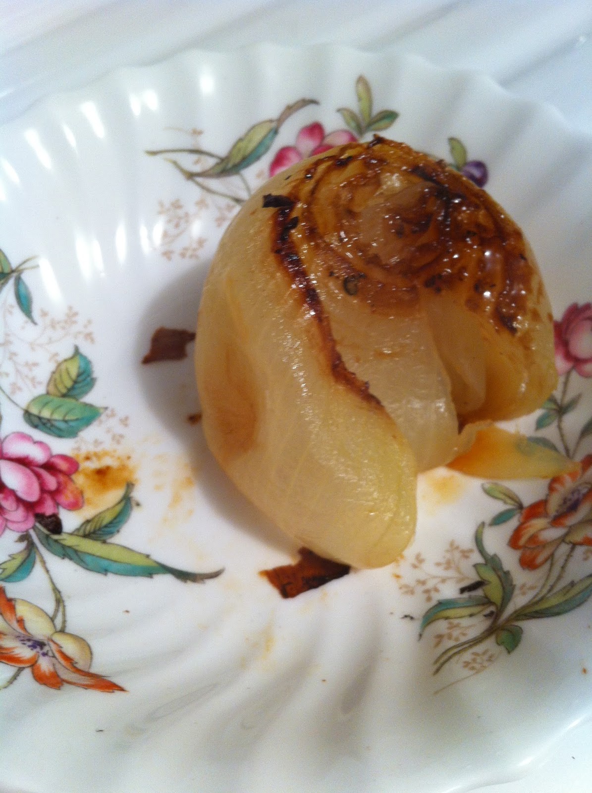 BAKER/MAKER: sweet balsamic oven roasted whole onions