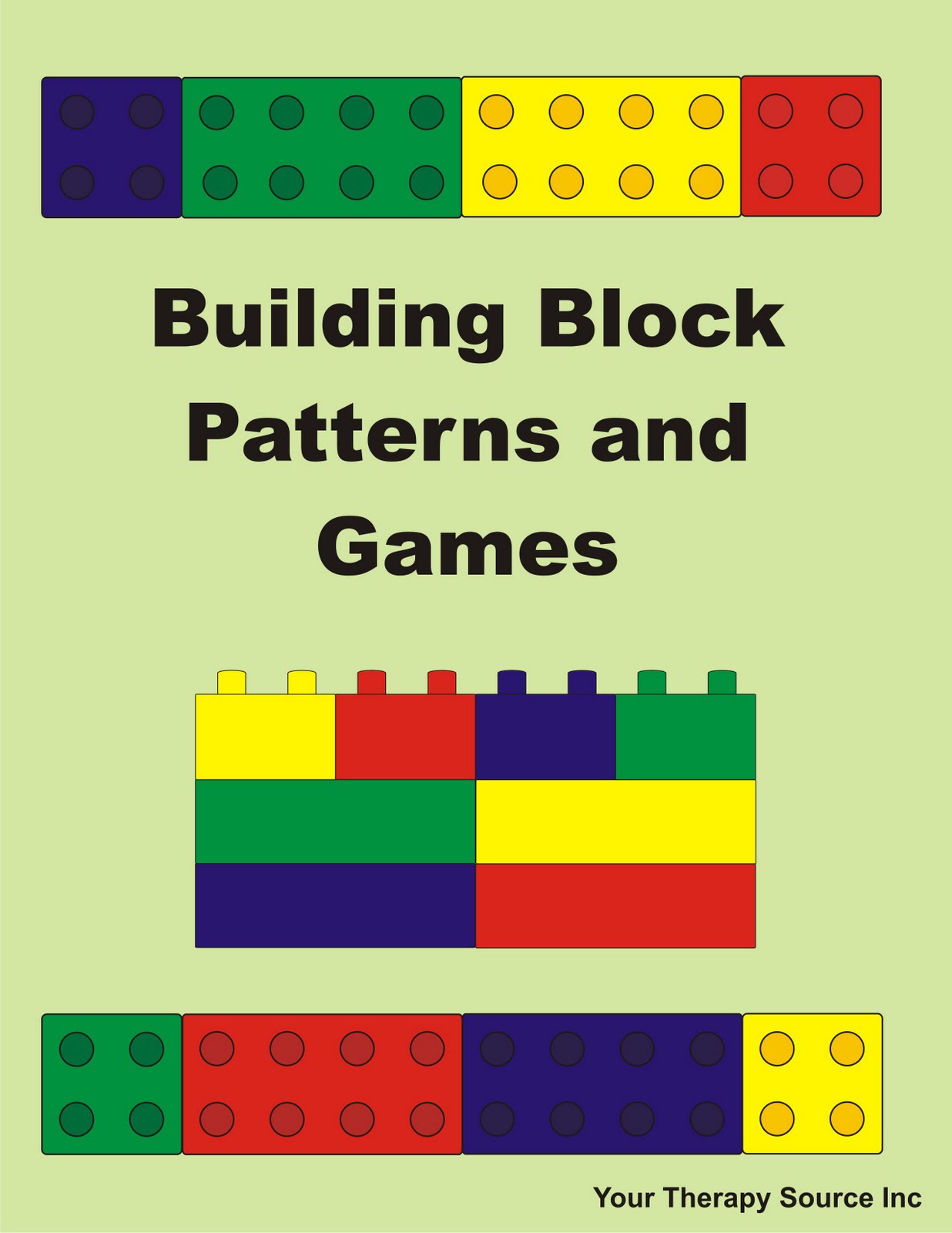 Pattern Building Games | block play and spatial awareness your therapy source Pattern Building Games | block play and spatial awareness your therapy source