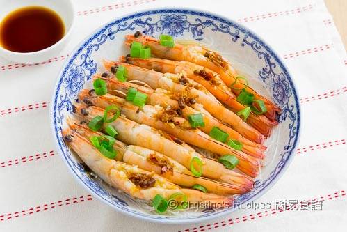 Steamed Prawns with Garlic and XO Sauce02