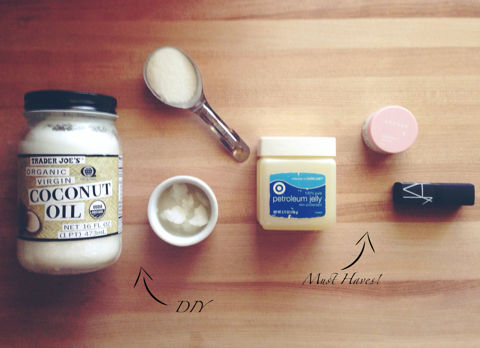 Lip beauty and DIY scrub for winter
